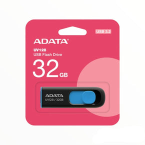 ADATA Usb Flash Drive Adata Retract USB 3.2 UV128 (7619460661337)