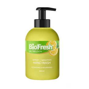 Biofresh Biofresh Hand Wash 300ml  Lemon Spearmint 3006 (7397080531033)