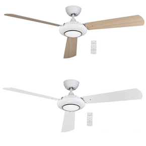 Bright Star Lighting CEILING FAN Bright Star Lighting Metal Ceiling Fan with 3 MDF Reversible Blades FCF085 (7395326165081)