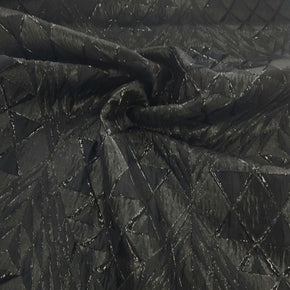 BROCADE Dress Fabrics Alexa Brocade Fabric Black 150cm (7475520831577)