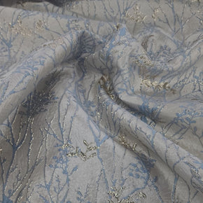 BROCADE Dress Fabrics Brocade Andy Fabric Powder Blue 150cm (7416597217369)