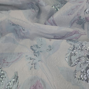 BROCADE Dress Fabrics Brocade Fabric 150cm Lilac (7419199357017)