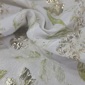 BROCADE Dress Fabrics Brocade Fabric 150cm Lime (7419199160409)