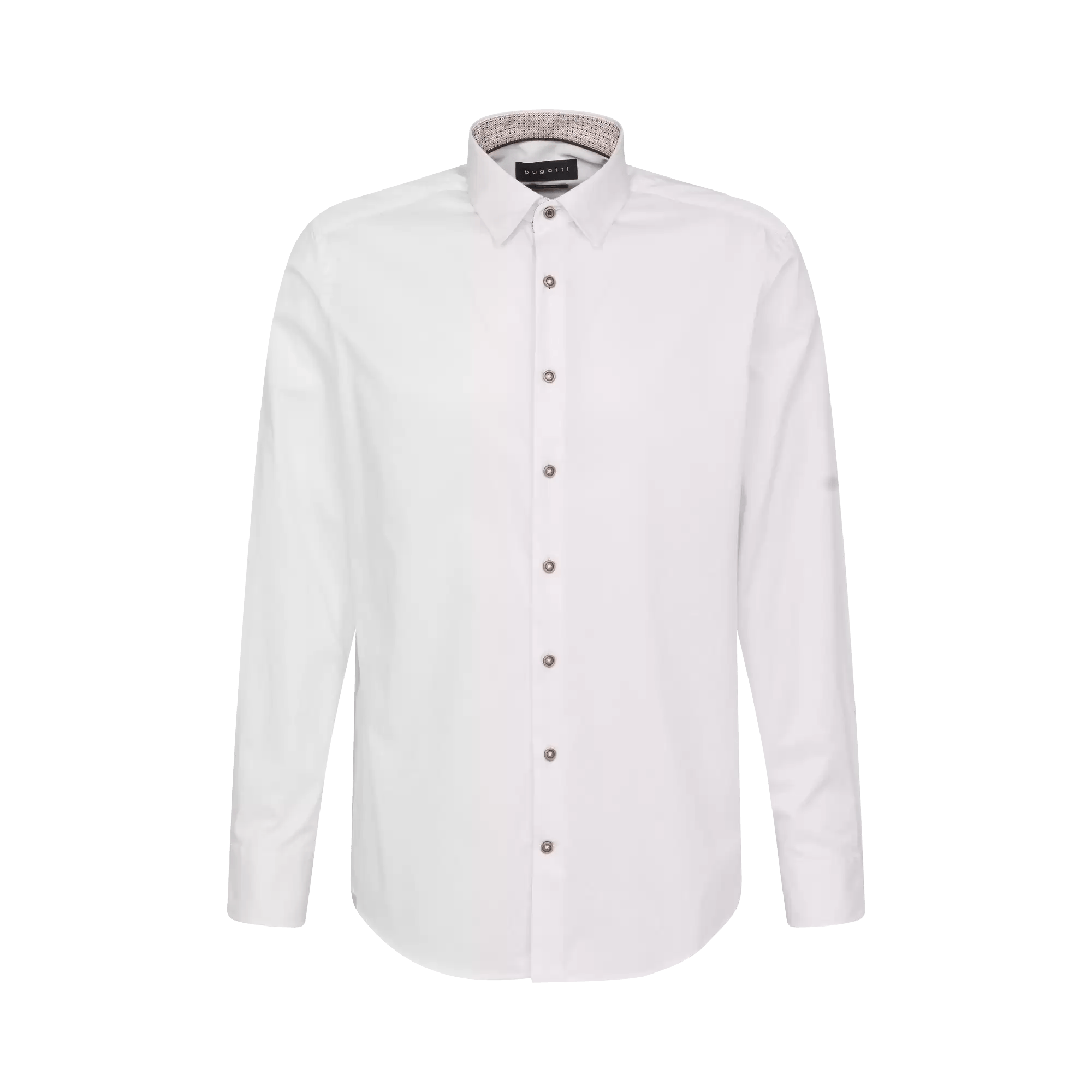 Bugatti Men's Shirt White Bugatti Men's Shirt White