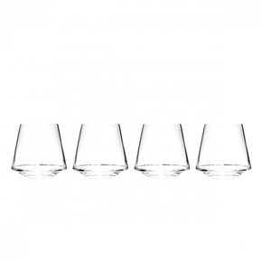 Carrol Boyes GLASS Carrol Boyes Stemless Glass Set Of 4 Edge 0G-SG-EDG-4 (7526097715289)