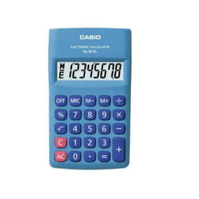 CASIO Tech & Office Casio HL-815L-BU-S-DP Portable Calculator - 8 Digits (7396898177113)
