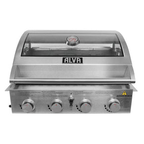 Catering Equipment appliances Alva Mojave 4-Burner Glass Hood Drop-in Gas BBQ GSS4BTT (7436006031449)