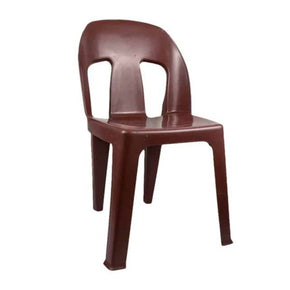 Catering Equipment Catering Equipment Plastic Party Chair Maroon (7289888145497)