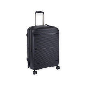 CELLINI Luggage & Bags Cellini Qwest Medium 4 Wheel Trolley Case Black (7497364996185)