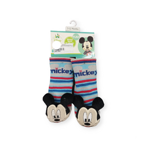 Disney Baby Fun Mickey Mouse  Rattle Socks 3-12 Months (7426317779033)