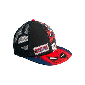 Disney kids Beanie Spiderman Flat Bill Trucker Cap (7461012865113)