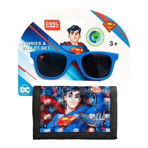 Disney kids Beanie Superman Sunnies and Wallet Set (7461490098265)