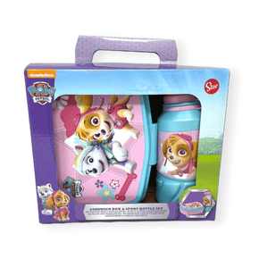 Disney LUNCH BOX Paw Patrol Grils Sports Bottle And Sandwich Container (7306428842073)