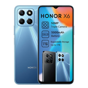 Honor Smart Phones Honor X6 Dual Sim 64GB - Ocean Blue (7314542428249)