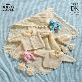 KING COLE Habby King Cole Double Knit Pattern 2793 (7300917624921)