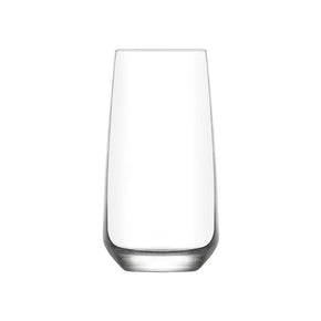 Luigi Ferrero GLASS Luigi Ferrero 480ml Spigo Long Drink Tumbler Glass Set of 6 (7534491304025)