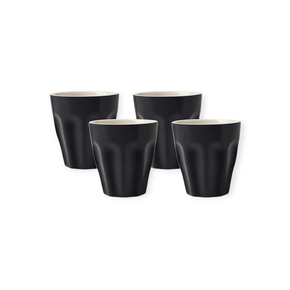 Maxwell & Williams MUG Maxwell & Williams Sala Espresso Cup Set of 4 Black 100ml IB0011 (7504591159385)