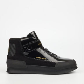 Mazerata Sneakers Size Uk Five Mazerata Valentino 1 Pat Suede Black (7514612760665)