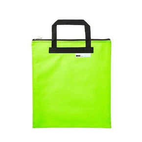 Meeco School Stationery Meeco Library Book Carry Bag 380mm X 290mm Green (7335704133721)