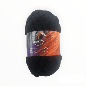 MHC World Black Tinkly Echo Wool 100 g (7640074027097)