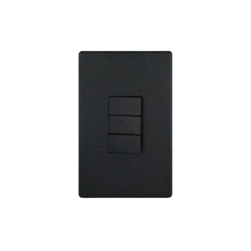 MHC World SWITCHES 🔌Switch 3-Lever 1-Way Black JOS42CVB3G2W