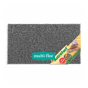 MULTI-FLOR DOOR MATS Multi-Flor AstroTurf Door Mat Silver Grey 40x70cm (7312550527065)