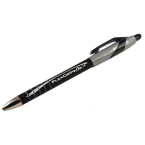 Parker School Stationery Papermate Flexgrip Elite Retractable Ballpoint Pen 1.4mm Black S0767600 (7347049988185)