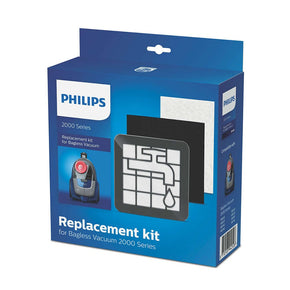 Philips Cleaner Philips Replacement Kit For Bagless Vacuum 2000 Series XV1220 (7626269720665)
