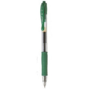 Pilot Tech & Office Pilot G2 Retractable Gel Ink Pen Extra Fine 0.5mm Green BL-G2-5 (7397058674777)