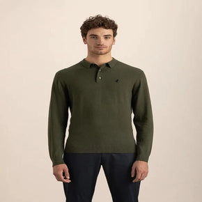 Polo Knitted Wear Polo Mens Long Sleeve Knitted Golfer Fatigue (7301060526169)