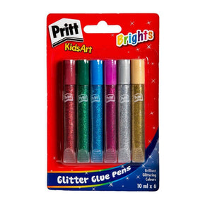 Pritt Tech & Office Pritt Kids Art Brights Glitter Glue Pens 10ml x 6 (7397165891673)