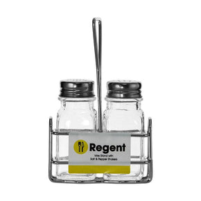 Regent Holder Regent Cleopatra Salt & Pepper Shakers On Wire Stand, 70ml 41788 (7335765049433)