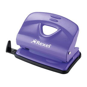 Rexel Tech & Office Rexel V220 2 Hole Metal 20 Sheet Punch Purple (7397289820249)