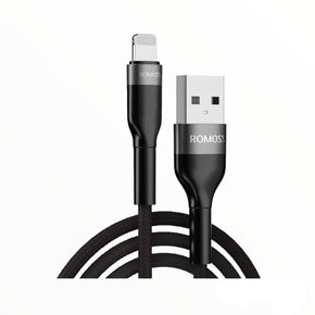 Romoss Charging Cable Romoss Cable 1m Black CB12B-61-G23 USB To Lighting (7529394765913)