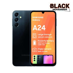 Samsung Smart Phones Samsung Galaxy A24 Dual SIm - Black (7296718110809)