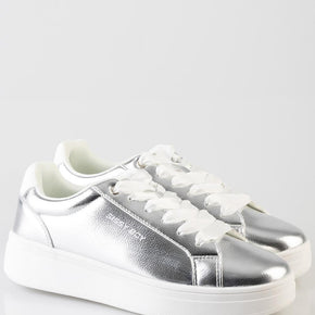Sissyboy Sissyboy Ladies Metalic Sneaker Silver (7510784606297)