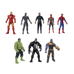 Avengers 4 Gaming Avengers Titan Hero Series Set of 8 18cm (7284810711129)