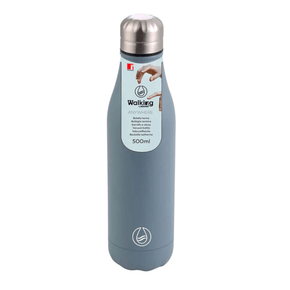 Bergner Travel Mug Bergner Stainless Steel Vacuum Cola Bottle Grey 500ML BG-37560-MGY (7078545391705)