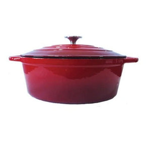 CHEF POTS Chef Oval Casserole 3 Litre Red 160/051 (6572657246297)