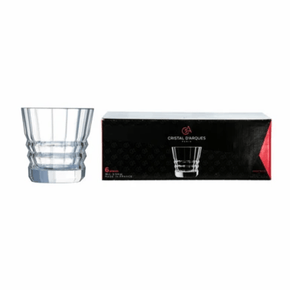 Cristal Darques CRYSTAL GLASS Cristal D'arques - Architected Old Fashioned Tumbler - 380ml - Set of 6 (4742487867481)