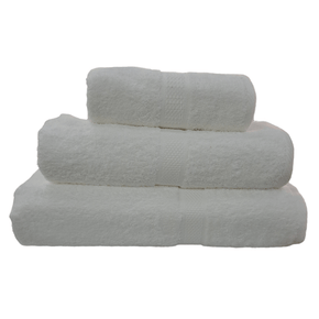 Glodina TOWEL Glodina Royal Shield Towel White 485GSM (7006169792601)
