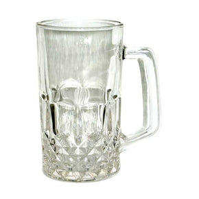 Homeware Kitchen Beer Mug Clear Europa G1536 (7251447316569)