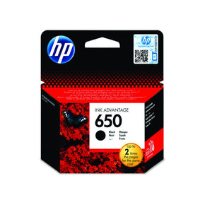 HP Tech & Office HP CZ101AK NO.650 Black Ink Cartridge. (2061782646873)