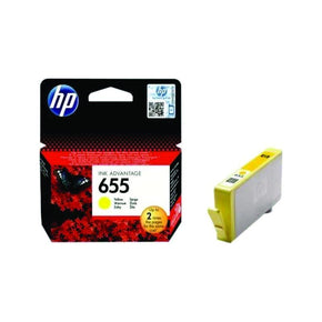 HP Tech & Office HP CZ112AE  NO.655 Yellow Ink Cartridge (2061783040089)