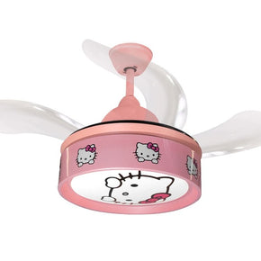 HUAYI Kiddies Ceiling Fans HJ-3503 Pink Hello Kitty (7265594114137)
