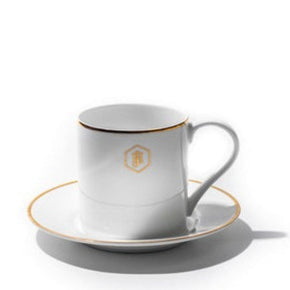 Jan Dinner Plate Jan Gold Rimmed Espresso Cup & Saucer JH-000022 (7208904884313)