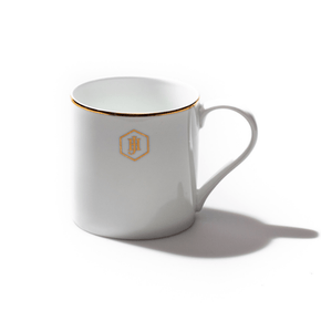 Jan MUG Jan Gold Rimmed Coffee Mug JH-000024 (7208900493401)