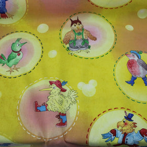 Kids Fabrics Kids Fabrics Cotton Kids Fabric Chicken Print (6568578351193)