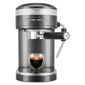 KitchenAid COFFEE MACHINE KitchenAid Espresso Machine Artisan Medallion Silver 5KES6503EMS (7279945023577)