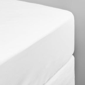 Lifson FITTED SHEET white / Single Lifson - 550 Thread Count 100% Cotton Fitted Sheet White (4711850868825)